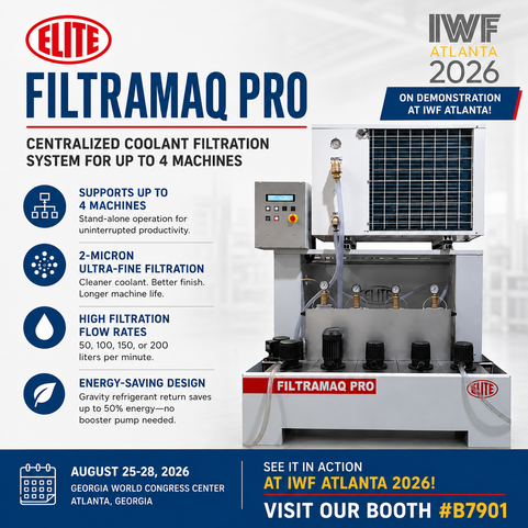 Elite FILTRAmaq PRO: Centralized Coolant Filtration System | See It Live at IWF Atlanta 2026
