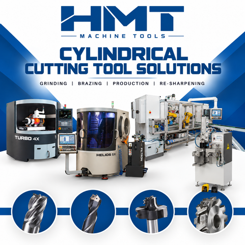 Cylindrical Cutting Tool Solutions: Precision Grinding, Manufacturing & Brazing Machinery