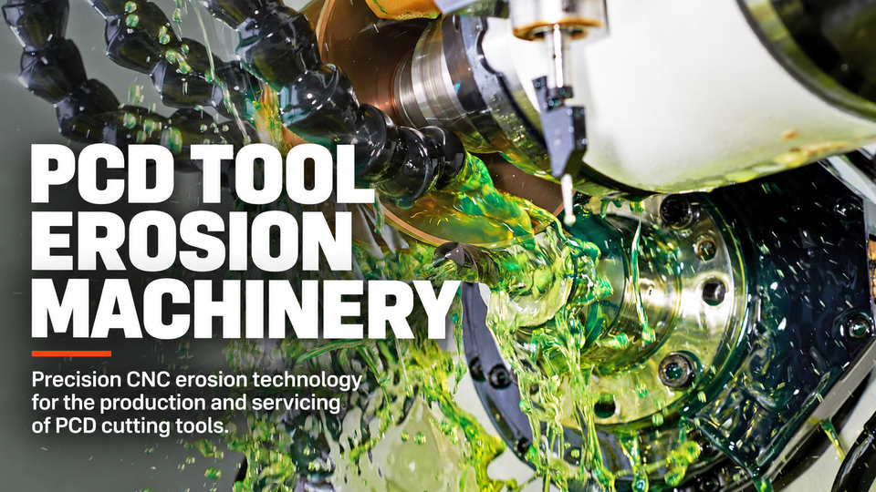PCD Tool Erosion Machinery: CNC Solutions for PCD Cutting Tool Production & Service
