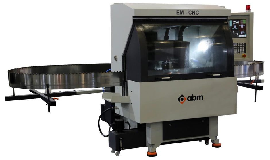 ABM EM-CNC - CNC Band Saw Dual-Side Grinding