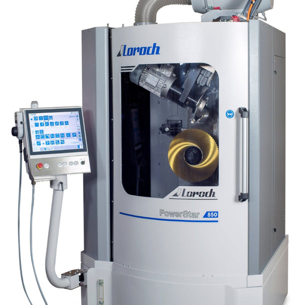 Loroch PowerStar 850 - HSS Sharpening, Re-toothing & Chamfering